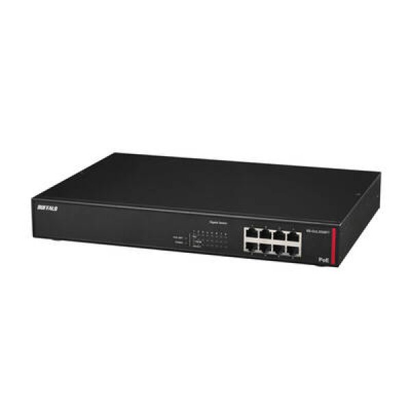画像1: バッファロー PoEスイッチングHUB　BS-GUL2008PT (1)